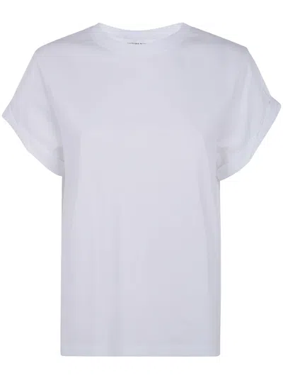 Victoria Beckham Tilly Cotton Jersey T-shirt In White