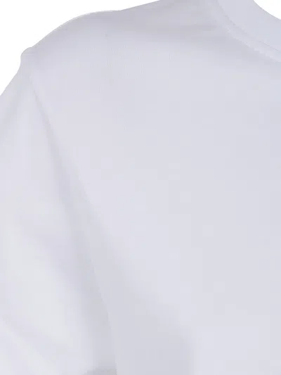 Victoria Beckham Tilly Cotton Jersey T-shirt In White