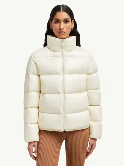 Moncler Abbadia Short Down Jacket In White
