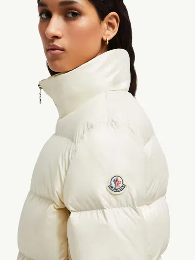 Moncler Abbadia Short Down Jacket In White