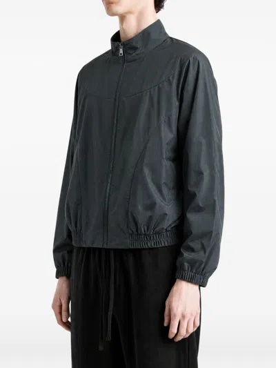 Givenchy Black Cotton Polyester Jacket In Green