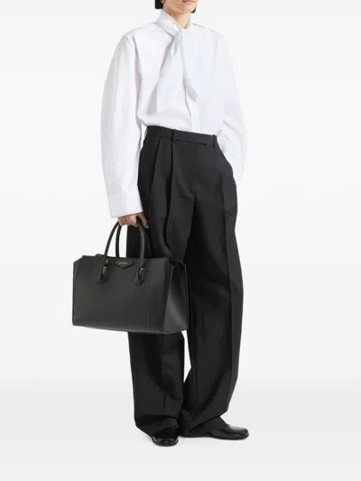 Givenchy Small Bow Shirt In White