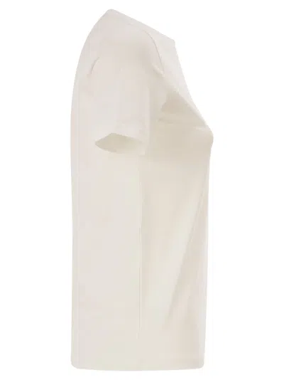 Weekend Max Mara Wkdmultib - Basic Cotton Jersey T-shirt In White