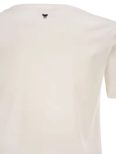 Weekend Max Mara Wkdmultib - Basic Cotton Jersey T-shirt In White