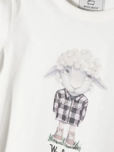 Woolrich Sheep T-shirt In White