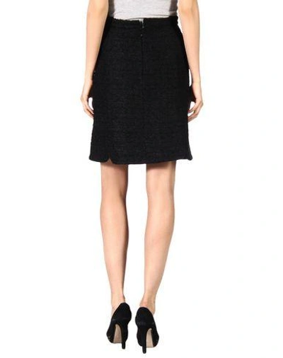 Shop Giambattista Valli Knee Length Skirt In Black