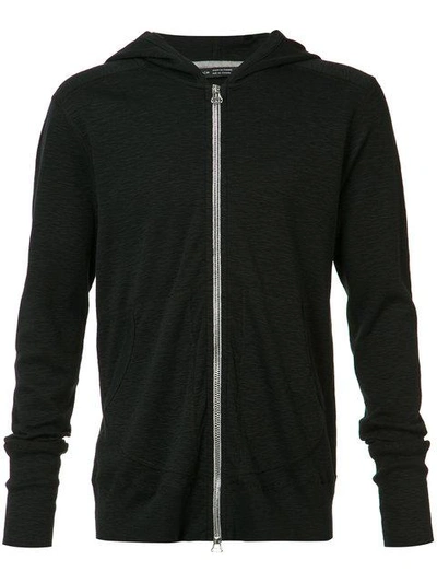 Shop Wings + Horns Wings+horns Zipped Hoody - Black