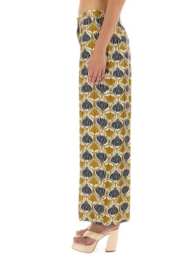 's Max Mara S Max Mara Silk Pants "timec" In Multi