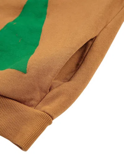 Bobo Choses "chess" Logo Sweatshirt In Brown
