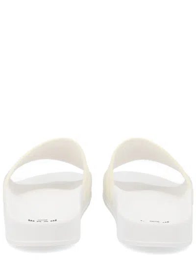 Msgm Slide Con Logo In White