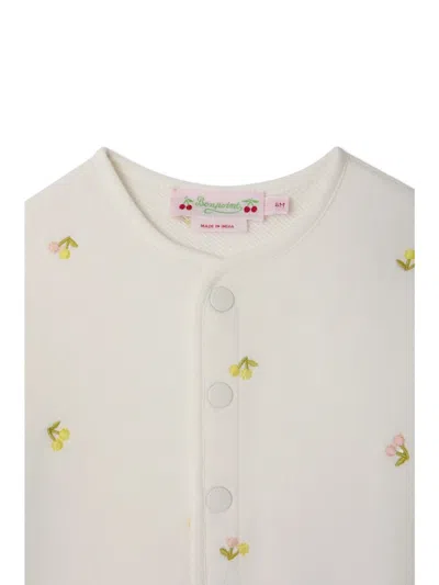 Bonpoint "bambo" Sweatshirt In White