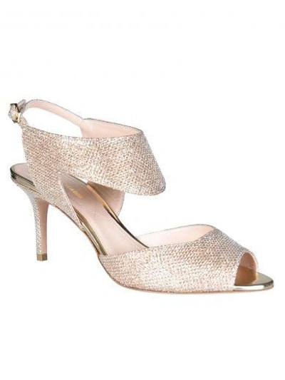 Shop Nicholas Kirkwood "leda" Sandals In Champagne