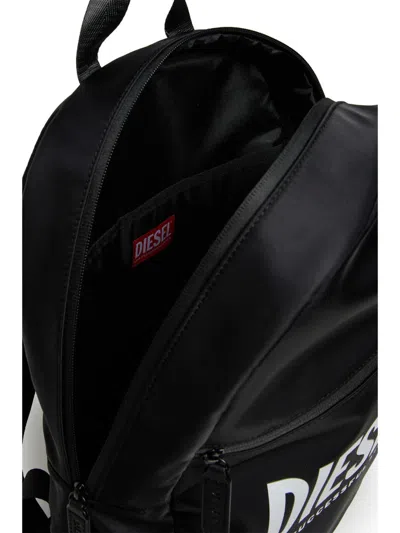 Diesel Mini Backpack For Boys In Black