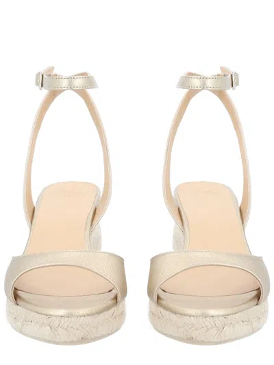 Castaã±er Brook Wedge Espadrilles In Multi