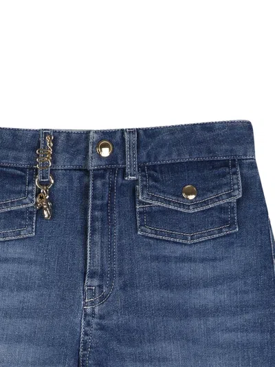 Chloé Short Jeans In Blue