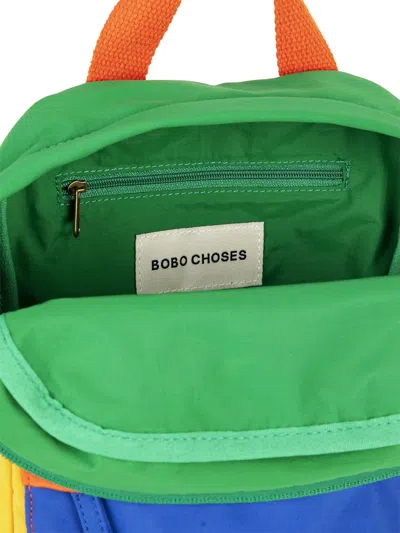 Bobo Choses "color Block" Backpack In Multicolor