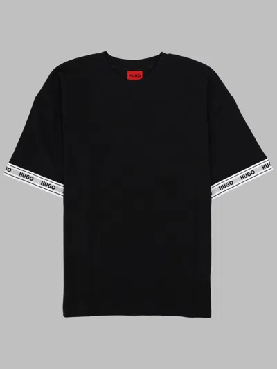 Hugo Boss Boss Basic Cotton T-shirt In Black