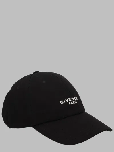 Givenchy Bpz0cap0c4 Logo-embroidered Cotton Twill Baseball Cap In Black