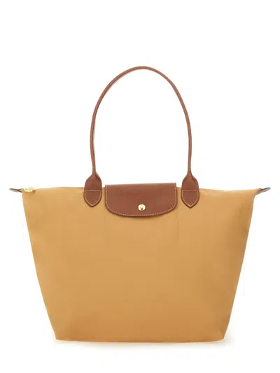 Longchamp Borsa Le Pliage Large In Beige