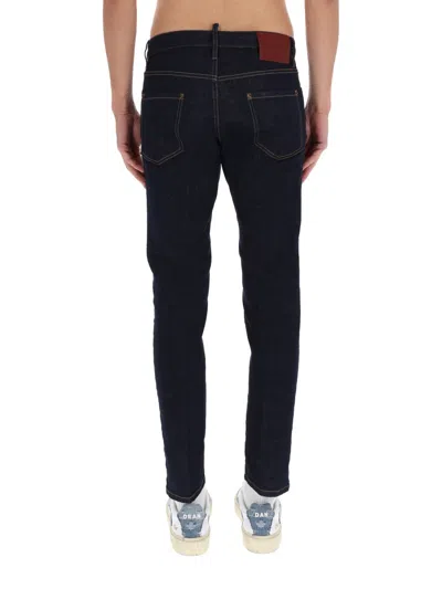 Dsquared2 Teddy Jeans In Blue