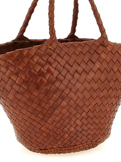 Dragon Diffusion 'egola' Handbag In Brown