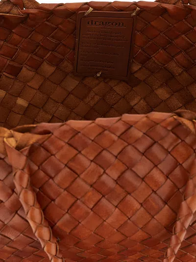 Dragon Diffusion 'egola' Handbag In Brown