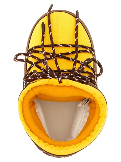 Moon Boot Guest In Residence Icon Low Nylon Boots In Animal Print