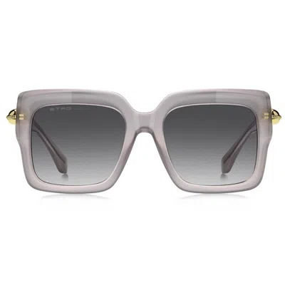 Etro Square-frame Sunglasses In Gray