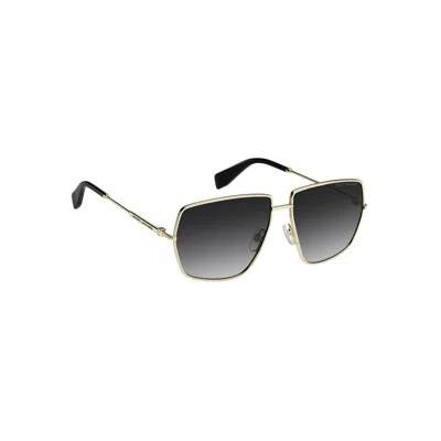Marc Jacobs 60mm Gradient Square Sunglasses In Metallic