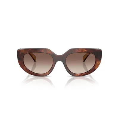 Prada Pr D02s 00k10s In Brown