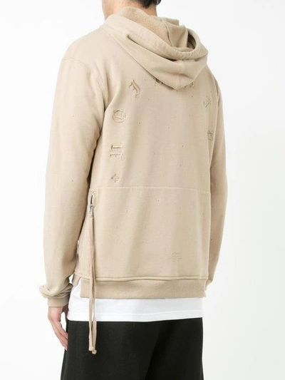 Shop Stampd Embroidered Detail Hoodie