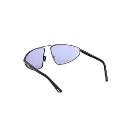 Tom Ford Geometric-frame Sunglasses In Purple