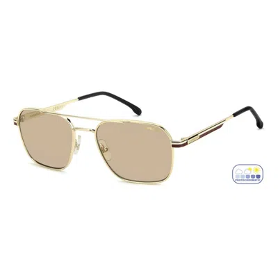 Carrera Rectangle-frame Sunglasses In Gold