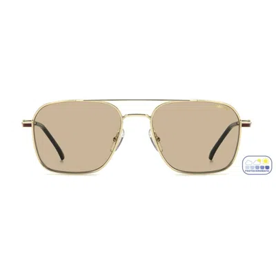 Carrera Rectangle-frame Sunglasses In Gold