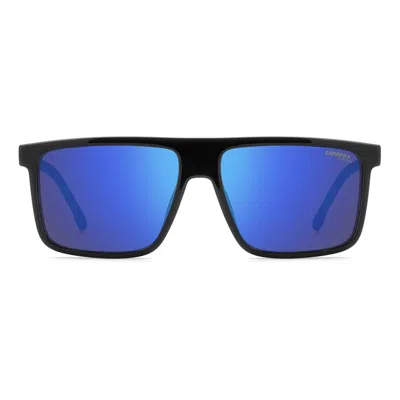 Carrera Rectangle-frame Sunglasses In Blue