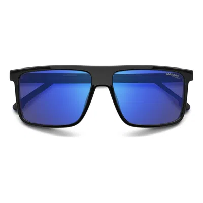 Carrera Rectangle-frame Sunglasses In Blue