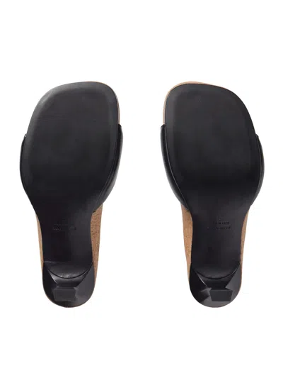 Balenciaga Scholl Collaboration Sandals Buckle Detail In Multi