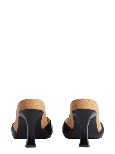 Balenciaga Scholl Collaboration Sandals Buckle Detail In Multi