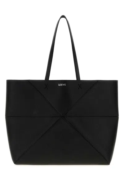 Loewe Puzzle Fold Tote Horizontal L In Pattern