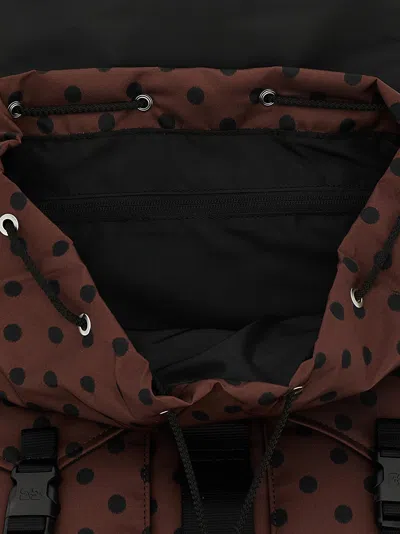 Ganni 're-tech' Backpack In Brown