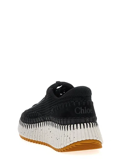Chloé Nama Sneaker In Animal Print