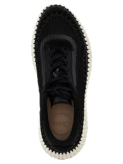 Chloé Nama Sneaker In Animal Print
