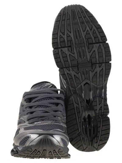 Mizuno Wave Print Sneakers With Advanced Technology In Gray