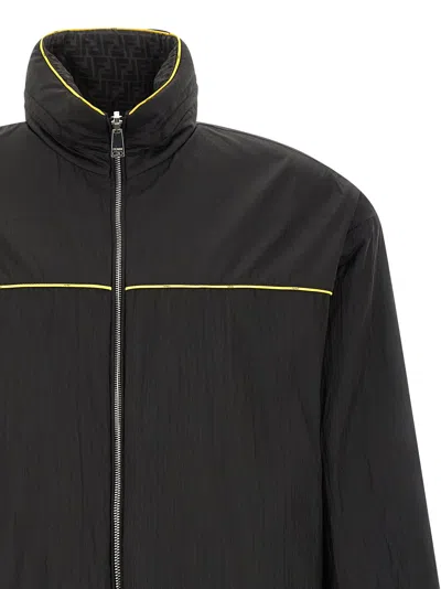 Fendi Reversible Windbreaker In Multi