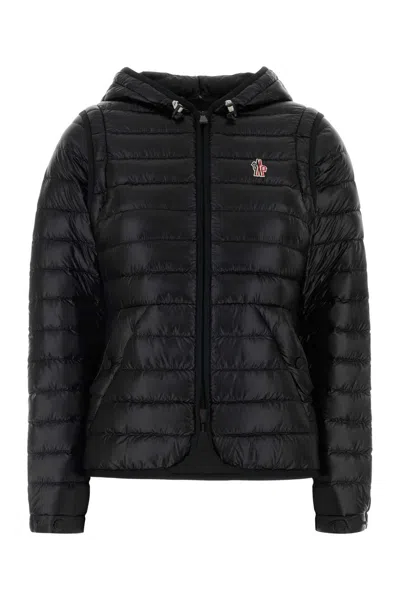 Moncler Grenoble Polyamide Down Jacket In Black