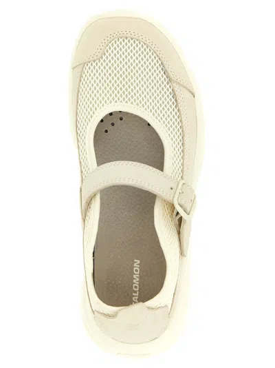 Salomon Vanilla Solid Sneakers In Neutral
