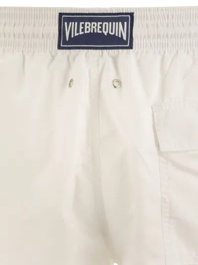 Vilebrequin Solid Swim Trunks In White
