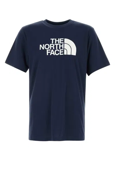 The North Face M Evolution Half Dome Regular Short Sleeve Tee In Blue