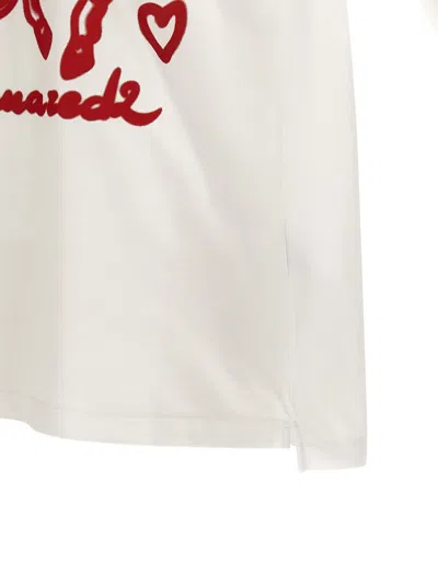 Dsquared2 Printed T-shirt In Red