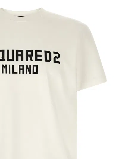 Dsquared2 Milano T-shirt White In White
